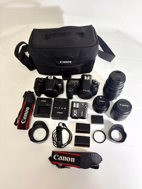 Kit de fotografía Canon