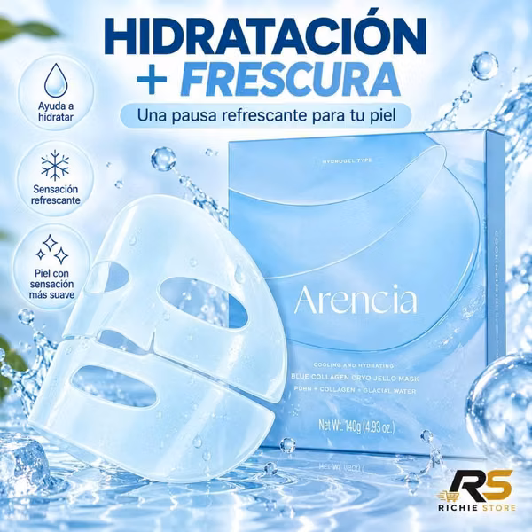 Facial masks Arencia Collagen PDRN Hydrogel - 124; Box of 4
