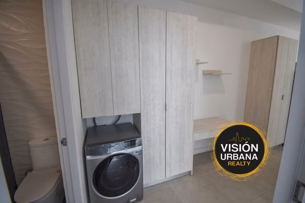 Apartamento con Línea Blanca de 2 Habitaciones en Sky Garden Nunciatura