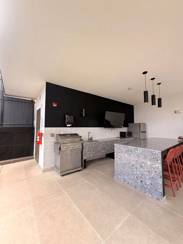Alquiler Apto en Condominio Vive Tibás - Balcón y 2 Habitaciones