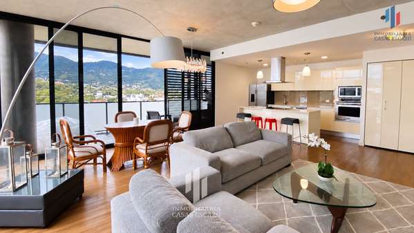 Furnished Apartment for Rent in Escazú Village – Comfort, Convenience and Beautiful Views in One Place