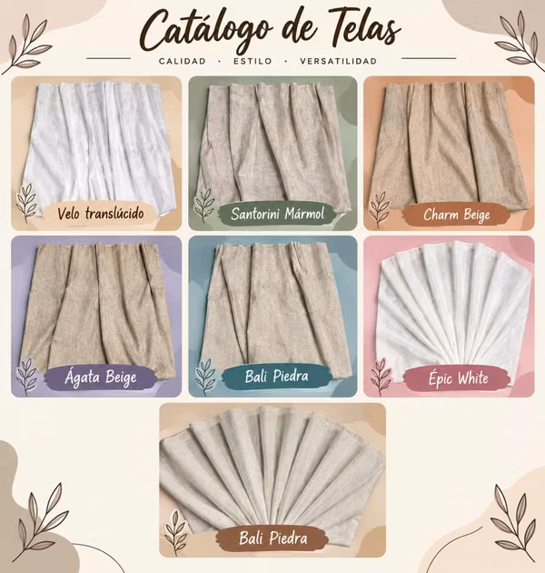 Cortinas de alta calidad