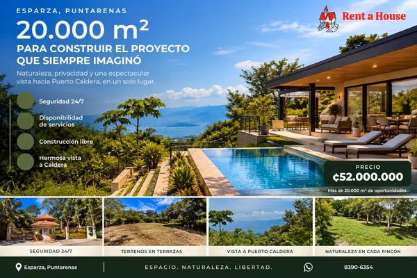 HERMOSA QUINTA A LA VENTA ESPARZA PUNTARENAS