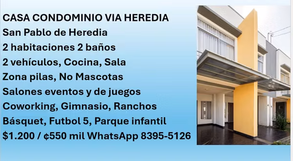 RENTAL VIA HEREDIA CONDOMINIUM - ATTRACTIVE SAFE MODE