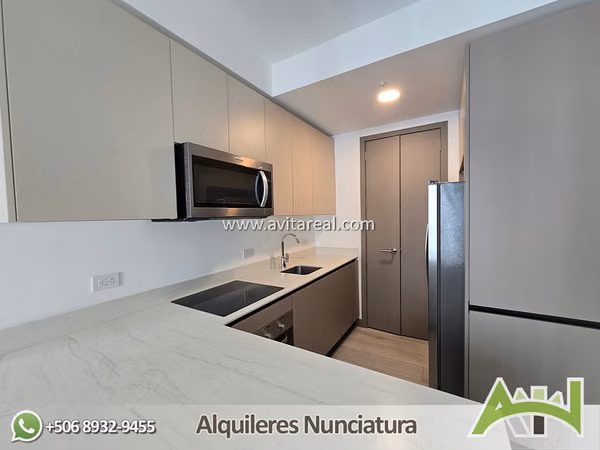 Apartamento con linea blanca de 2 habitaciones | Nucleo Sabana | AC