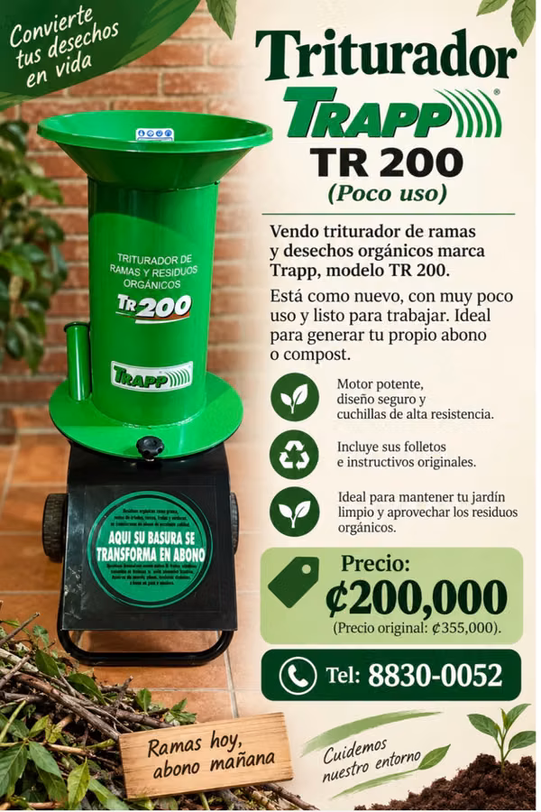 TRITURADOR TRAPP TR200 