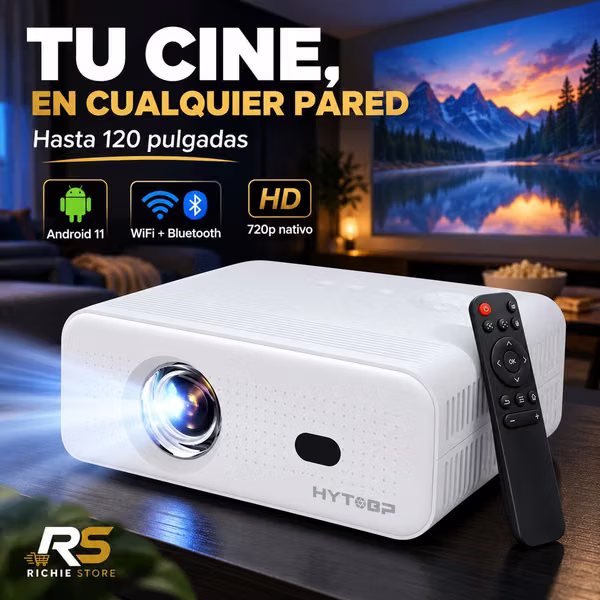 HYTOBP L012 Android Bluetooth HD 120 Portable Projector 