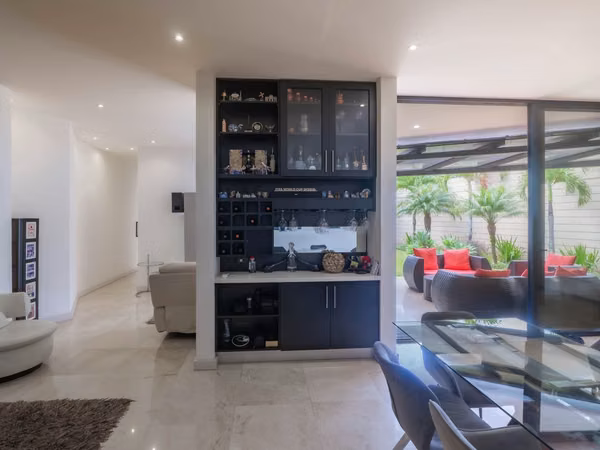 Casa en Dendera Lindora de una planta con jardín y amenidades | $540.000