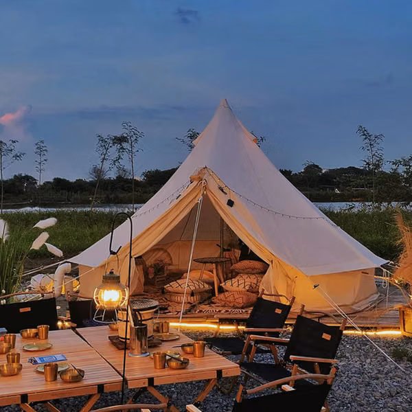 Remate Tienda Campaña Acampar Tipi Camping Usada Asch