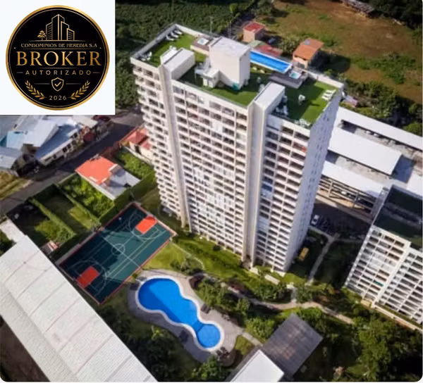 Apartamento 3 Habitaciones Vista Valle Central, en Bellavista, cercanía zonas Francas, Heredia