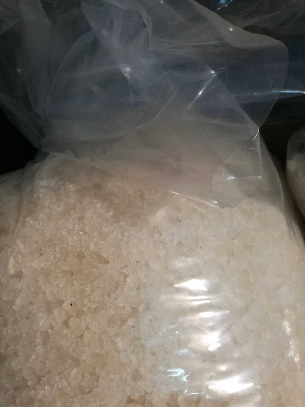 salt marine rock in bag of 25 kg. asch