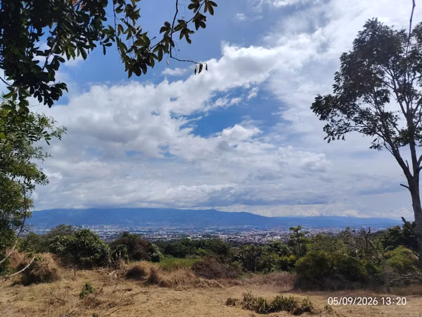 Lote residencial de 3.358 m² con espectacular vista al Valle Central – Concepción, San Rafael, Heredia