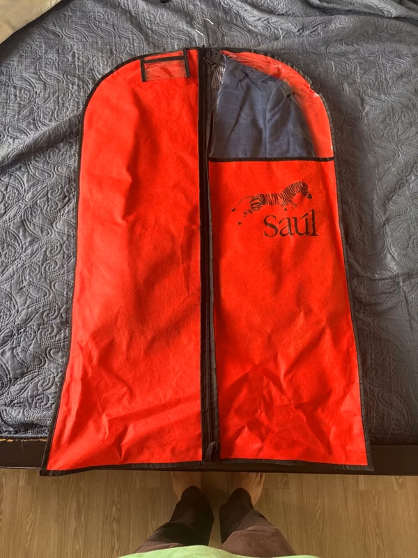 AFFARI Soho suit purchased in Saul - Blue to Tables - 34R / 28R