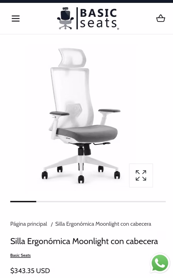 New ergonomic chair for work