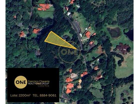 Invert with tranquility: Lot for sale in San Rafael de Heredia