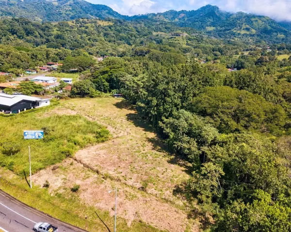 Lote comercial en venta, Atenas, cruce a Escobal, Frente a Ruta 27.
