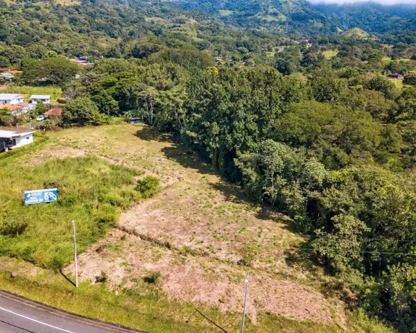 Lote comercial en venta, Atenas, cruce a Escobal, Frente a Ruta 27.