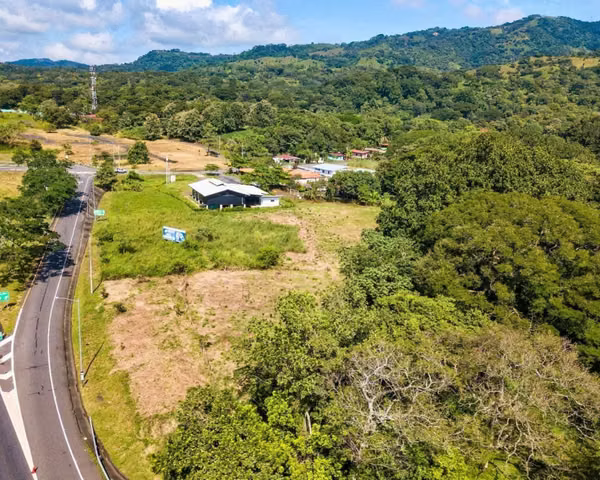 Lote comercial en venta, Atenas, cruce a Escobal, Frente a Ruta 27.