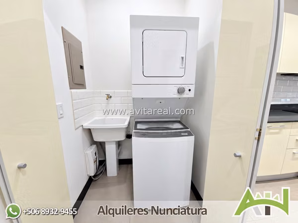 Apartamento estudio con linea blanca | Urban Flats | AC