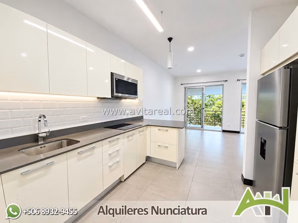 Apartamento estudio con linea blanca | Urban Flats | AC