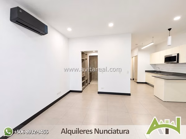 Apartamento estudio con linea blanca | Urban Flats | AC