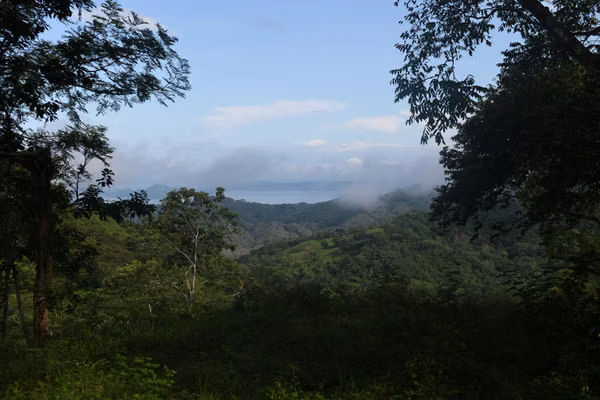 Self-sufficient freedom at Cerro Zapote:  560,000 m² of protected ecosystem with its own springs, sea views 