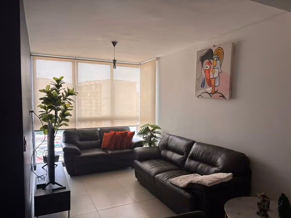 Apartment at Ü Nunciatura: 2 Bedrooms, 24th Floor and Escazú Views