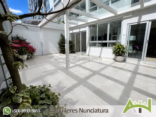 Apartamento de 2 habitaciones con terraza | U Nunciatura | AC