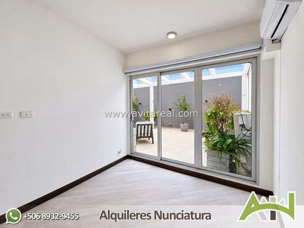 Apartamento de 2 habitaciones con terraza | U Nunciatura | AC