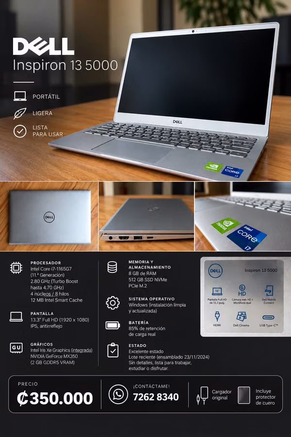 Laptop Dell Core i7-124; Opportunity!