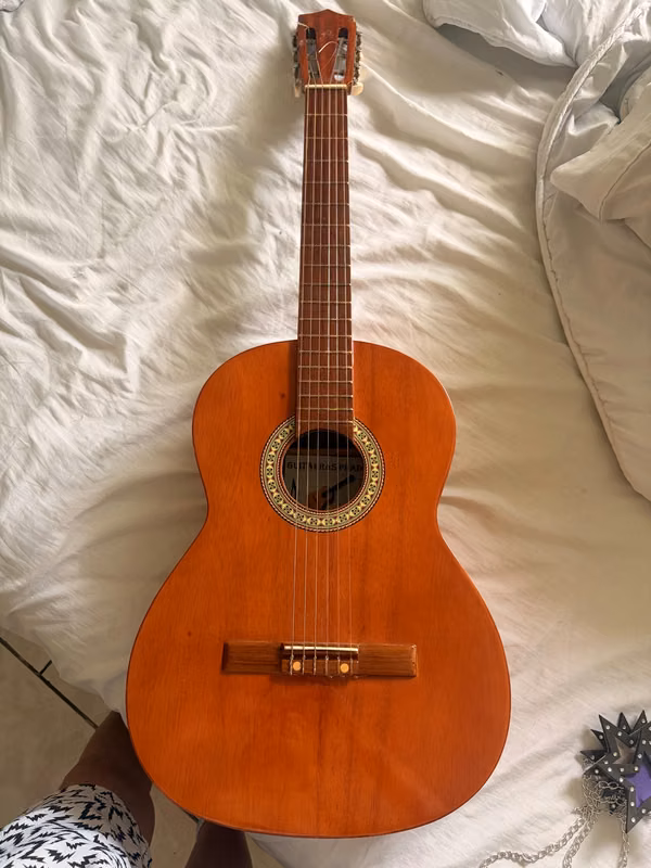 Acoustic guitar Prado Costa Rica + case