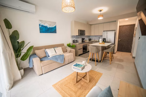 Se vende apartamento amueblado en Nucleo Sabana