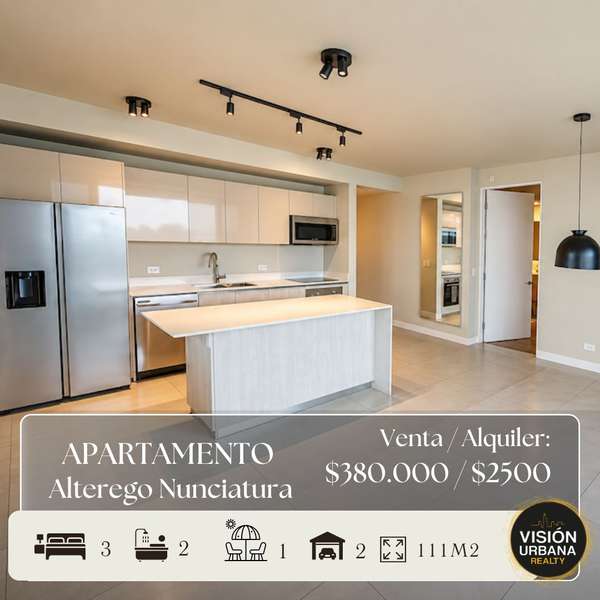 3 Bedroom Apartment with White Line in Alterego