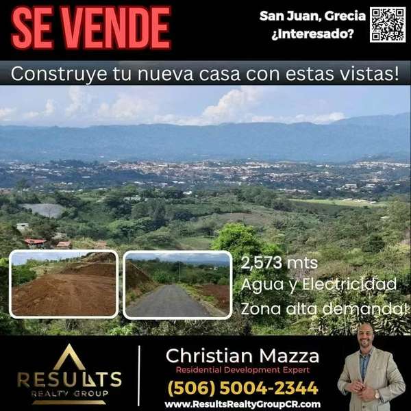 2,573 m2 lot. Spectacular view! - San Juan, Greece