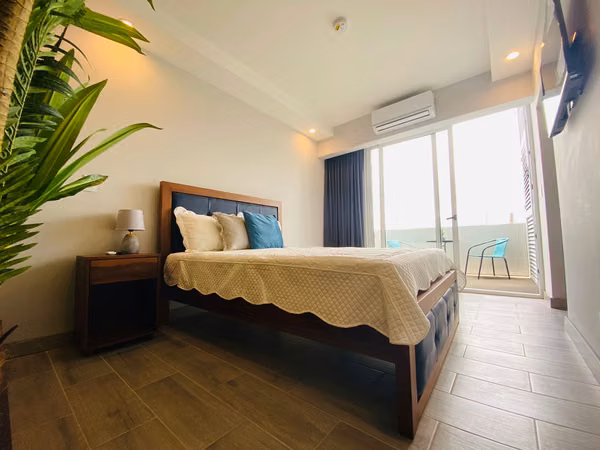 Alquiler de apto Full Amoblado, tipo Studio, En condominio Be Cariari, Heredia