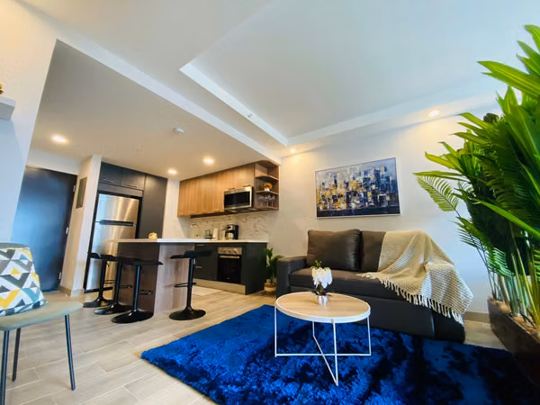 Alquiler de apto Full Amoblado, tipo Studio, En condominio Be Cariari, Heredia