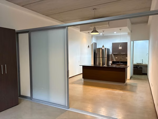 1 bedroom apartment with garden and white line - 124; Brazil of Santa Ana