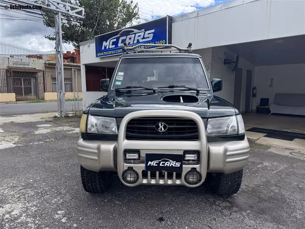 HYUNDAI GALLOPER 2000 MANUAL DIESEL VERDE