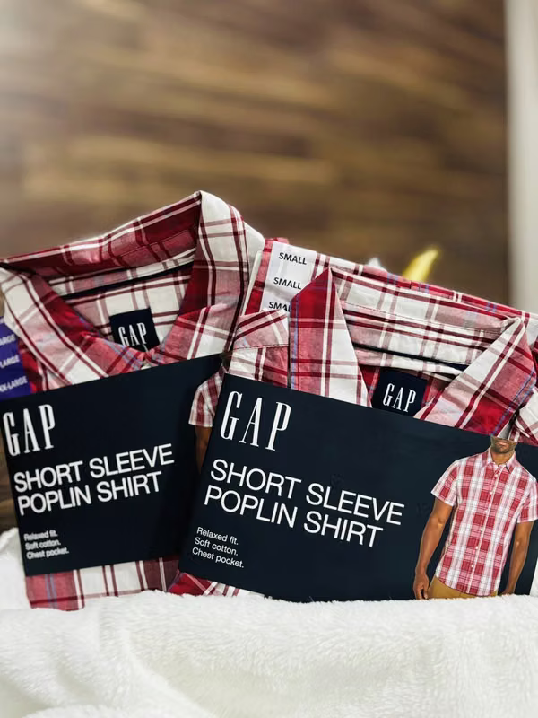 GAP / short sleeve dress up shirt