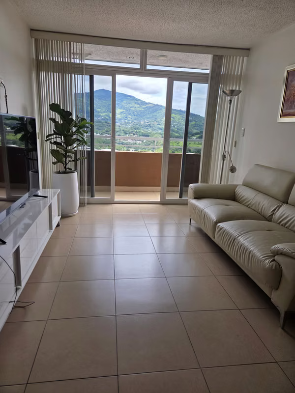 Rental apartment with mountain view in condo 910 Alajuela
