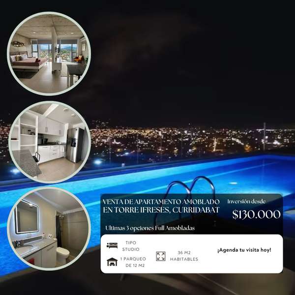 Sale of Full Amoblado Apartment in Curridabat, Ready for Investment or Habitat -2
