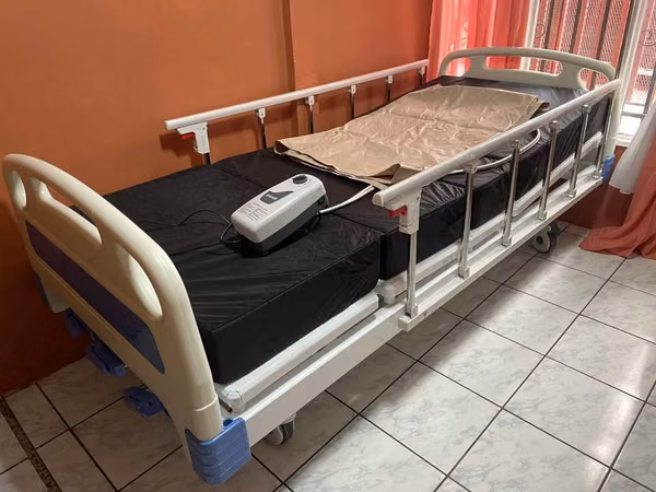Manual bed