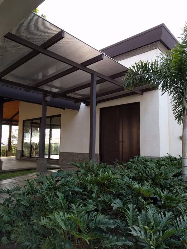 Moderna casa en condominio consepto abierto Area social amplia