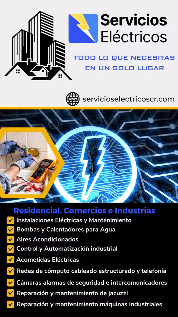 Electrician and plumber