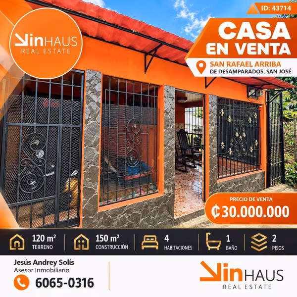 Sale of the house in Desamparados AS ID43714