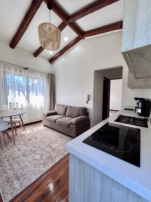 Alquiler de apartamento amueblado, Escazú. Jaboncillos.