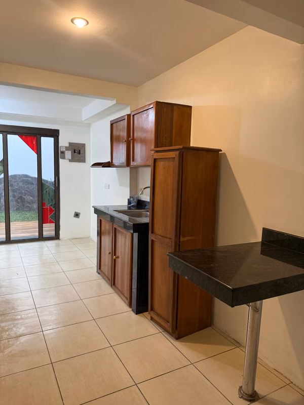 Cozy apartment with private patio and deck