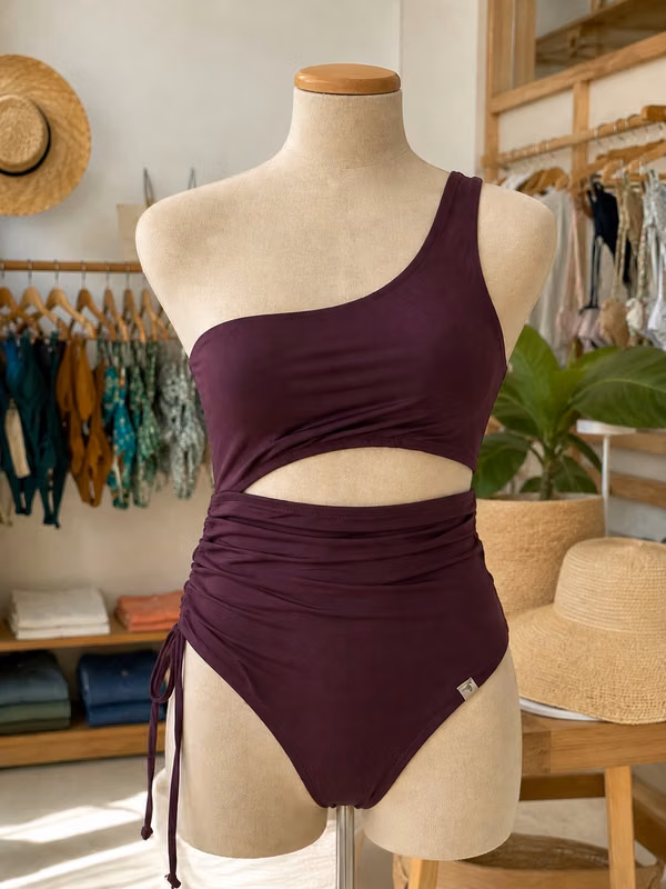 Bathroom suit (two pieces attached)