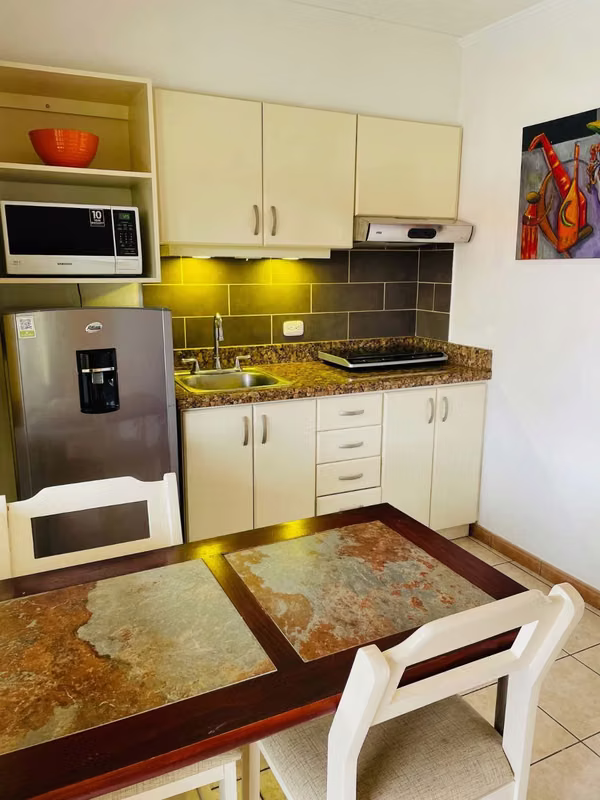 Apartamento amoblado tipo estudio en La Sabana 400.000
