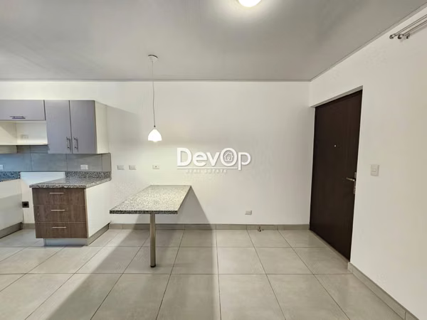 Alquiler de apartamento, 1 habitación, 1 parqueo, patio. San Pedro-Vargas Araya.